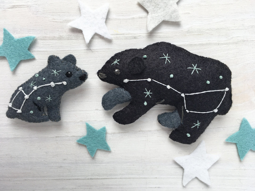 Constellations Felt Animals PDF Pattern