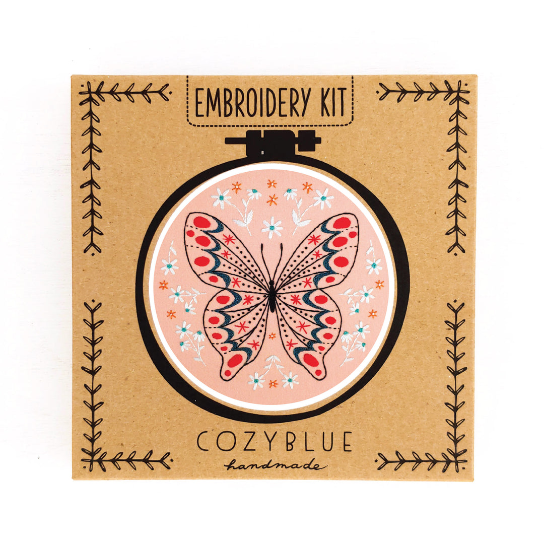 Butterfly Embroidery Kit