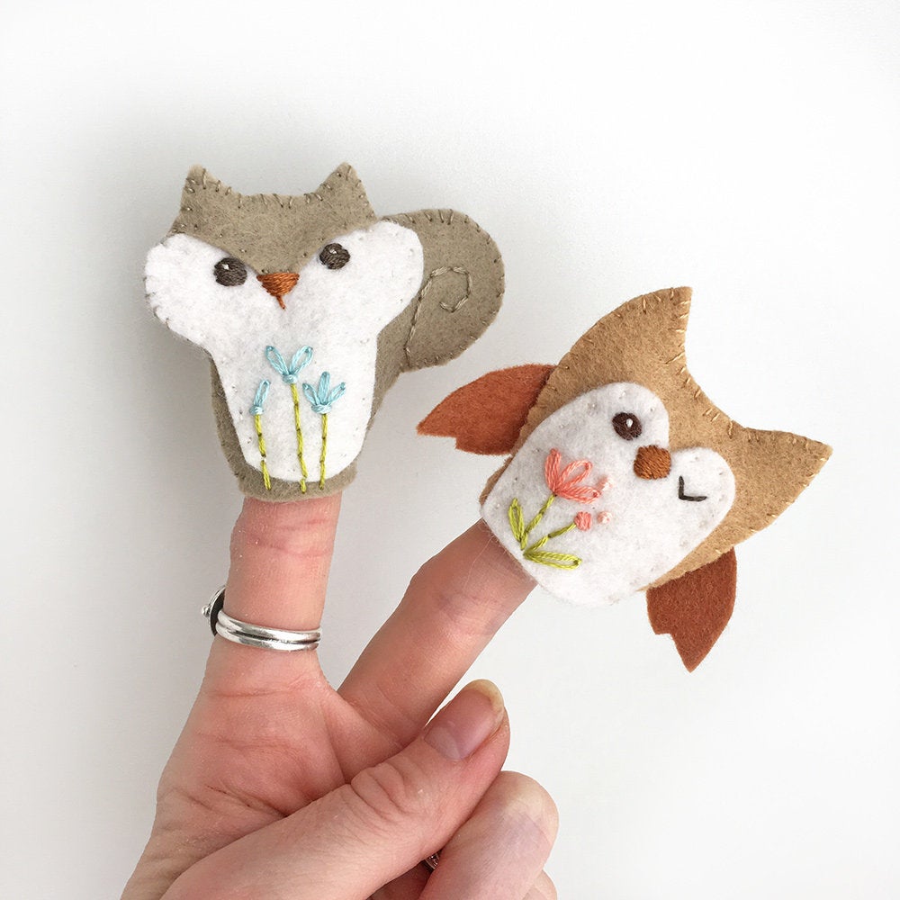 Felt Woodland Animals PDF Pattern