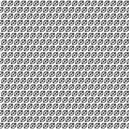 Hitomezashi Sashiko Stitching Sampler - Leaves (1067)