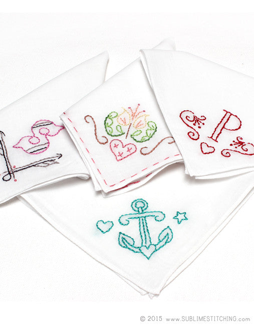 White Handkerchiefs for Embroidery