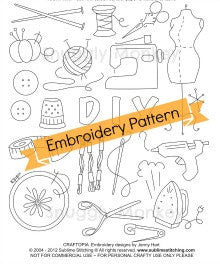 Sublime Stitching Craftopia Hand Embroidery Pattern Patterns - Snuggly Monkey