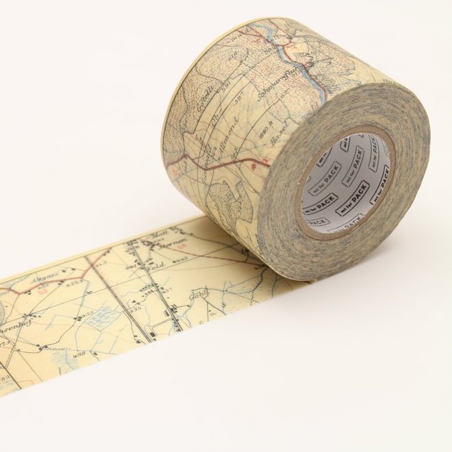 Vintage Map mt Pack Washi Tape
