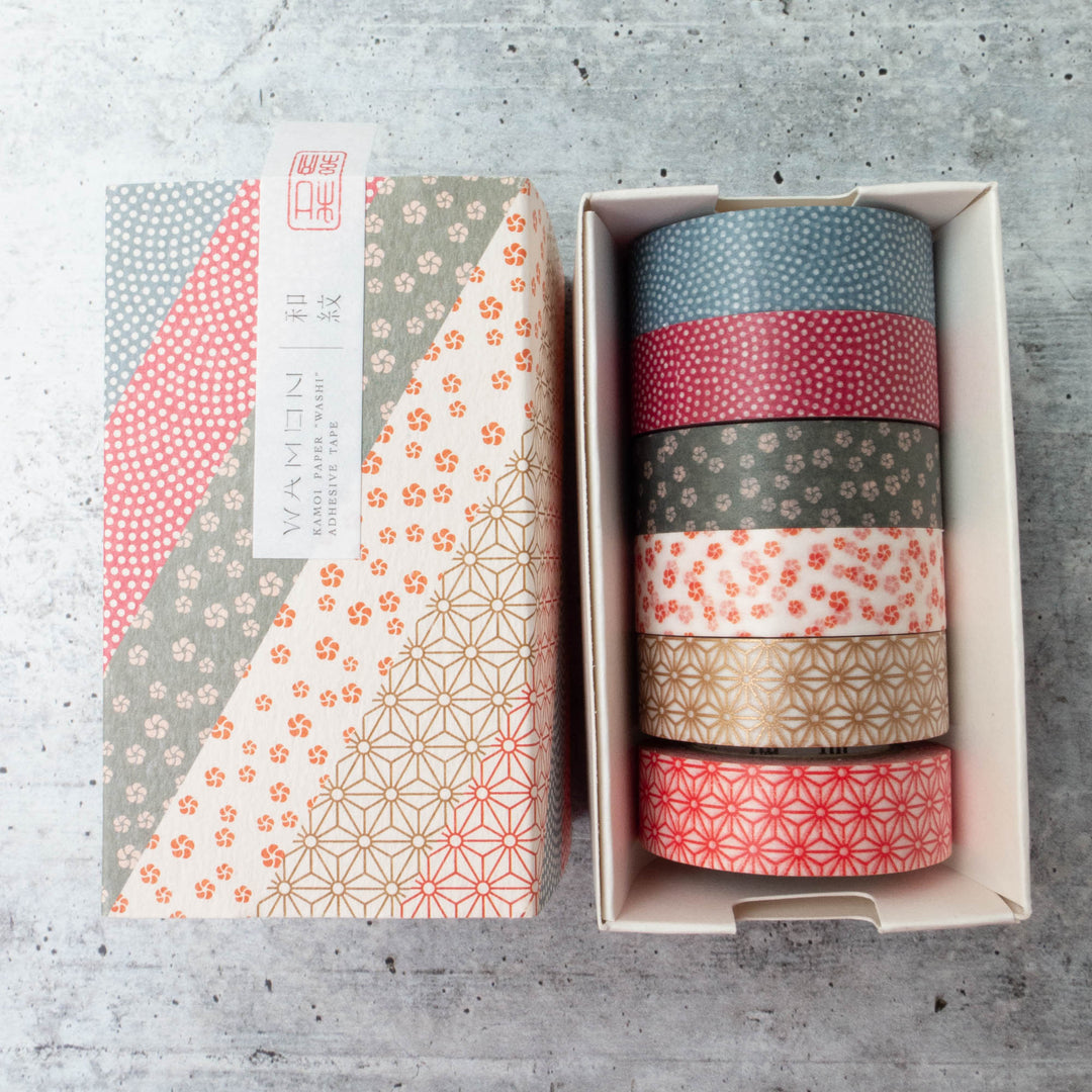 Wamon Japanese Washi Tape Collection