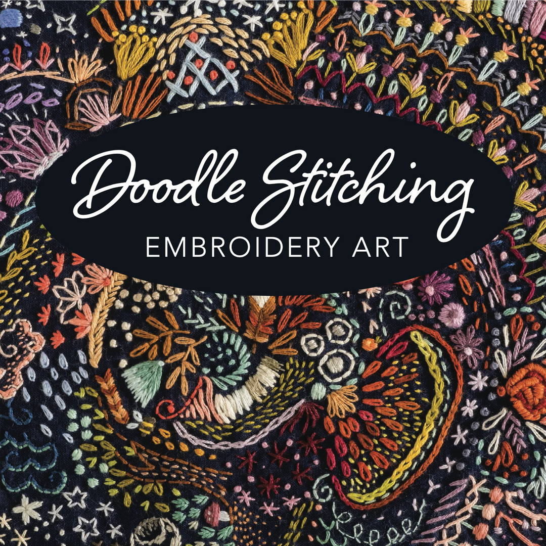 Book Review : Doodle Stitching Embroidery Art