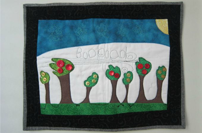 Turning Your Child's Artwork into a Mini Quilt