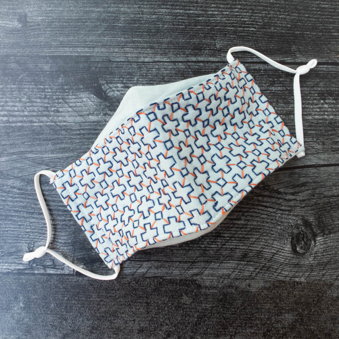 Sashiko Face Mask Tutorial