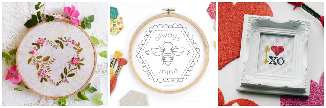 10 FREE Valentine's Day Cross Stitch & Embroidery Patterns