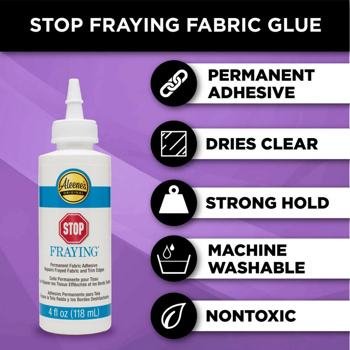 Aleene's Stop Fraying Permanent Fabric Adhesive