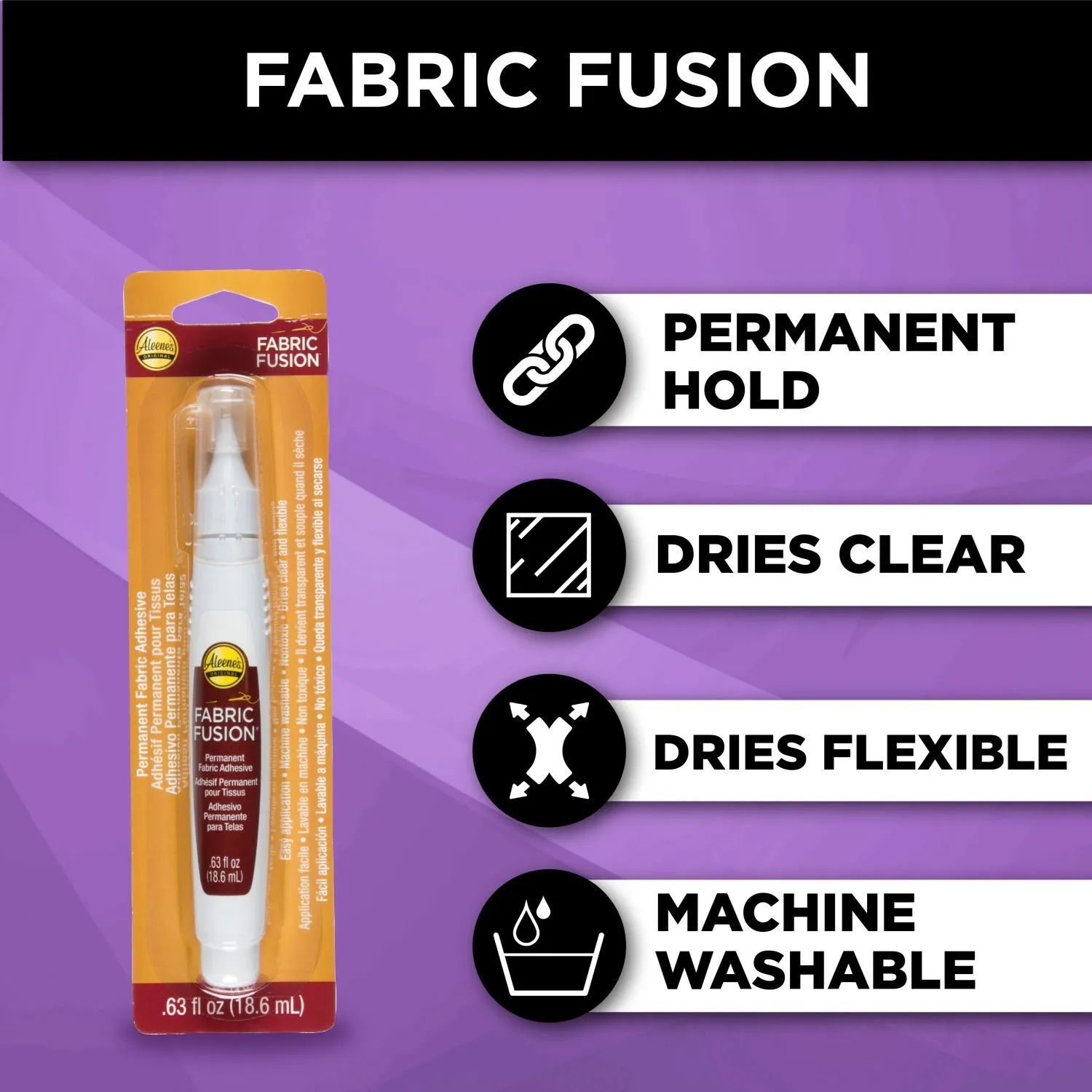 Aleene's Fabric Fusion Permanent Fabric Glue Pen – Snuggly Monkey