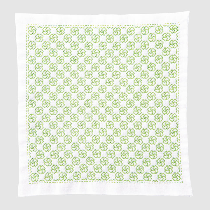 Hitomezashi Sashiko Stitching Sampler - Flower Buds (1075)