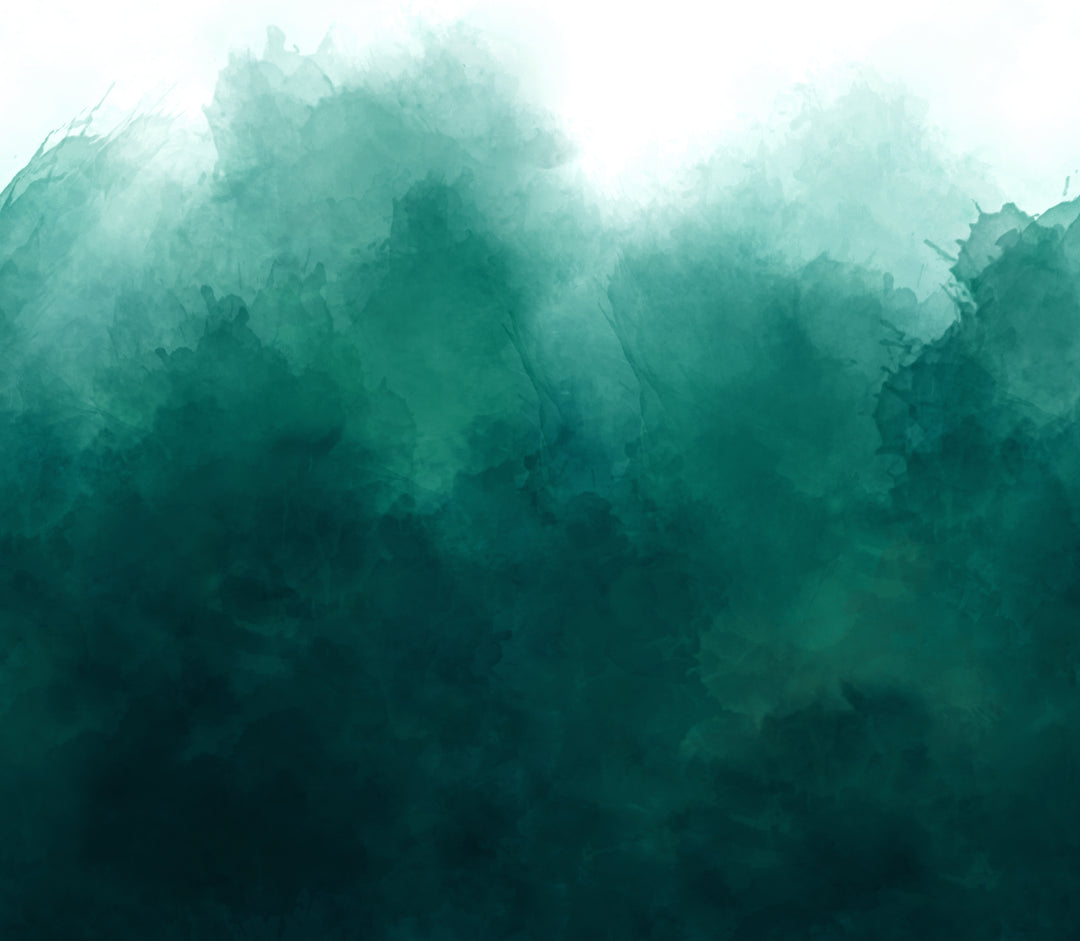 V and CO Mystic Ombré Cotton Fabric - Lagoon (VCMO207)