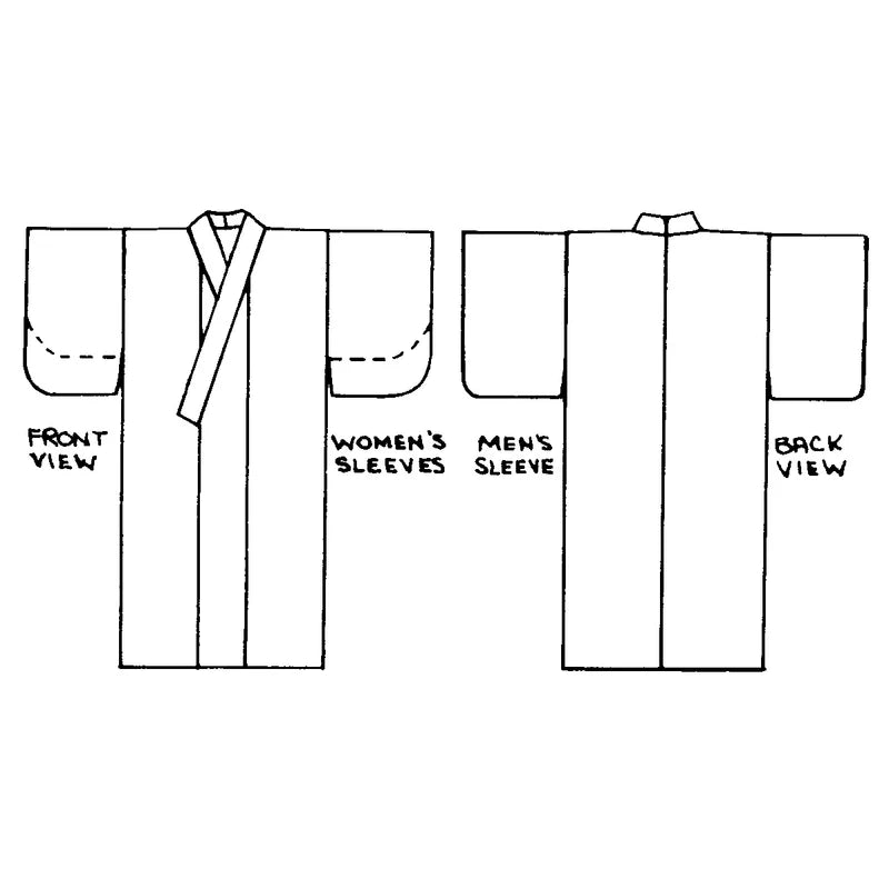 Japanese Kimono Sewing Pattern