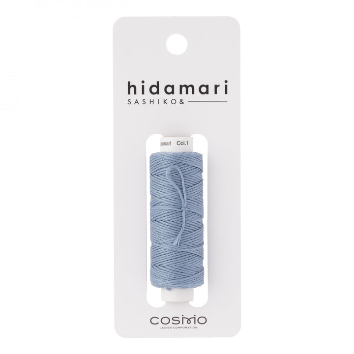 Cosmo Hidamari Sashiko Thread - Russian Blue (#1)