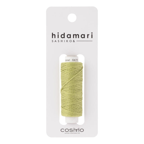 Cosmo Hidamari Sashiko Thread - Green Tea (#15) – Snuggly Monkey
