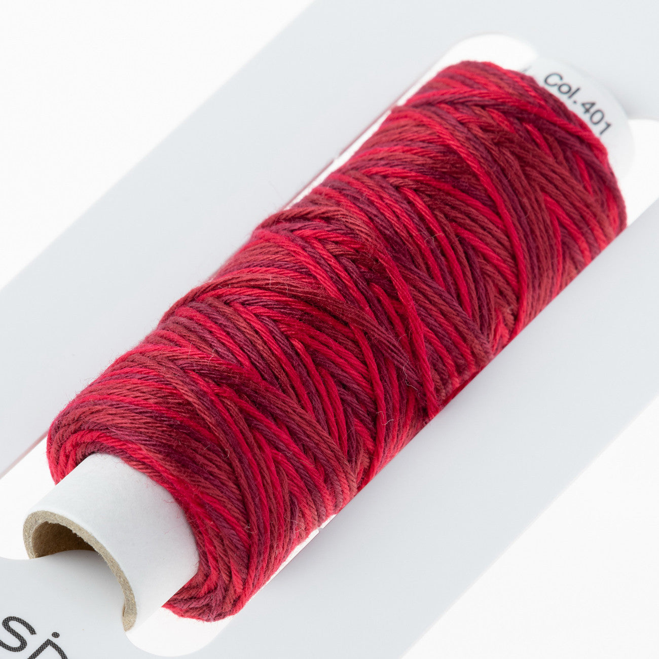 Cosmo Hidamari Sashiko Thread - Cranberry Red (#401) – Snuggly Monkey