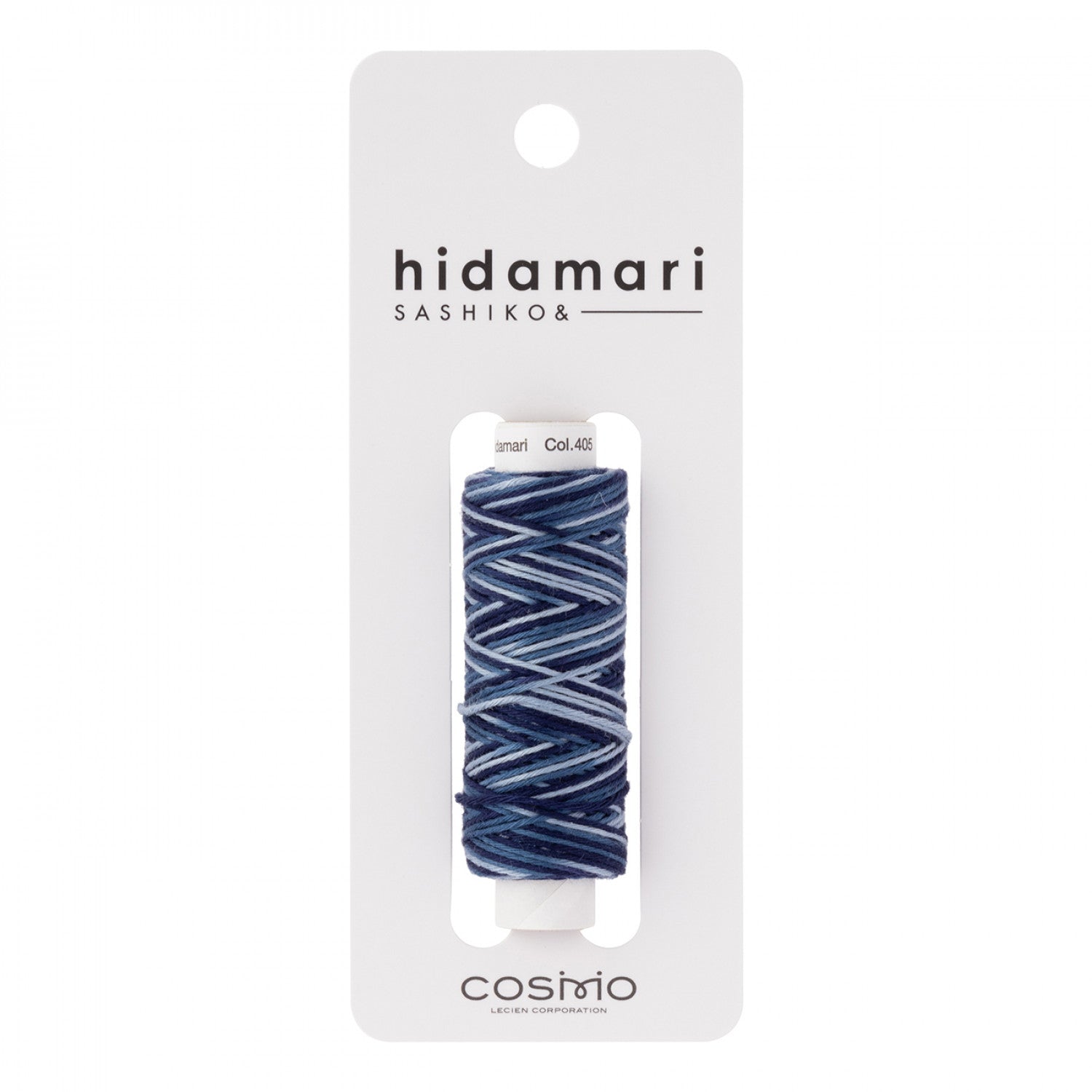 Cosmo Hidamari Sashiko Thread - Deep Ocean (#405) – Snuggly Monkey