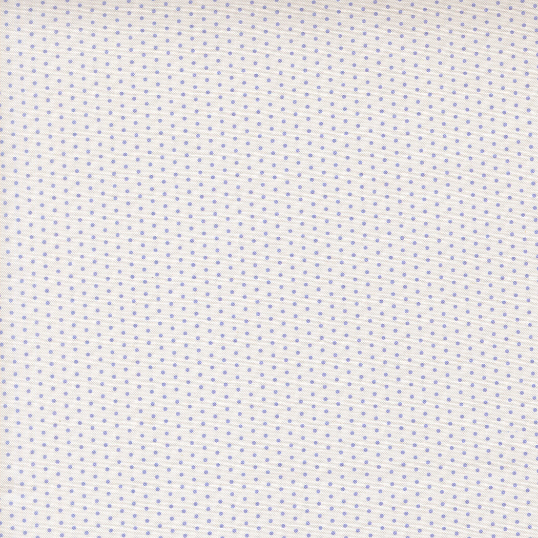 Jen Kingwell GATHERED BONBONS Cotton Fabric - Mini Dots in Lavender (JK30011)