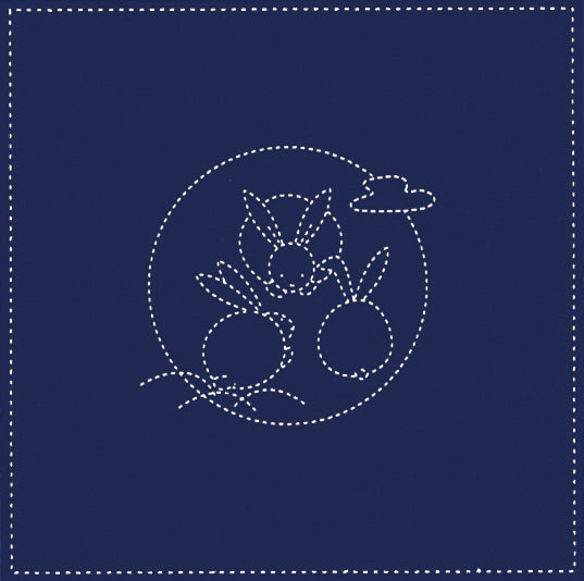 Moon Rabbit Complete Sashiko Kit