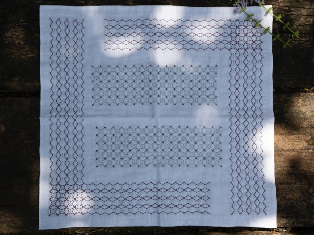 Mizube Kugurizashi Complete Sashiko Kit