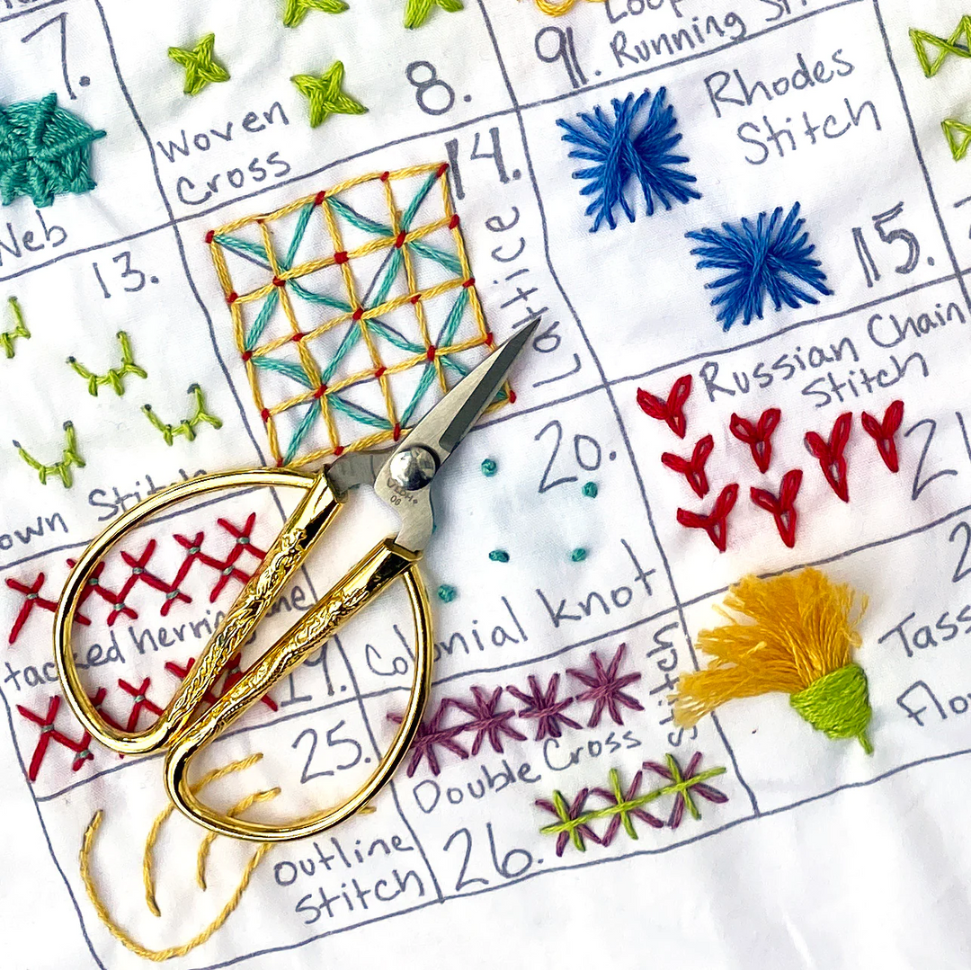 30 Day Sampler Volume 2 Embroidery Kit