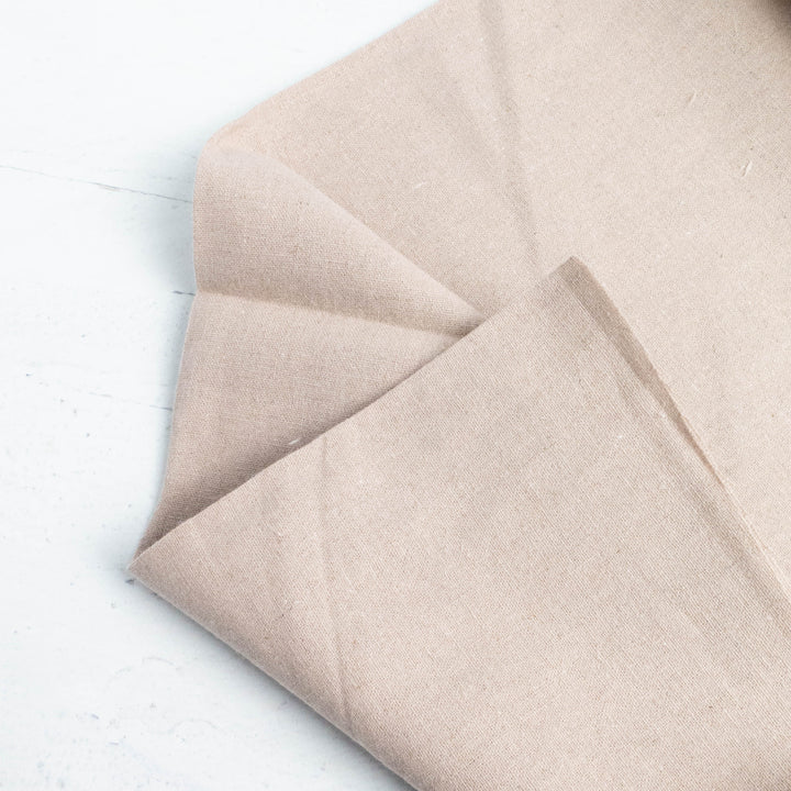 Japanese Linen Cotton (55/45) Blend Medium Weight Fabric - Petal Pink (H6001A)