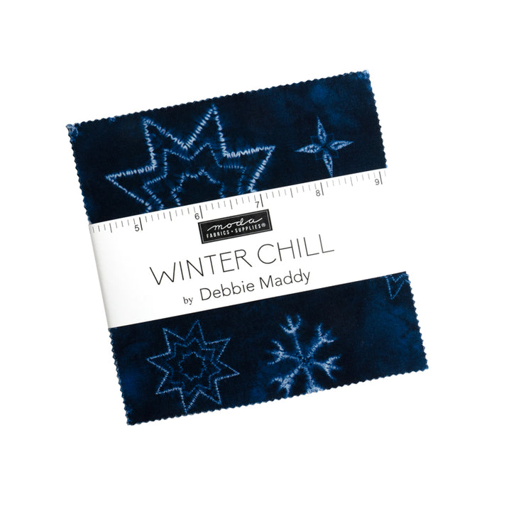 5" Cotton Fabric Charm Pack - Debbie Maddy Winter Chill