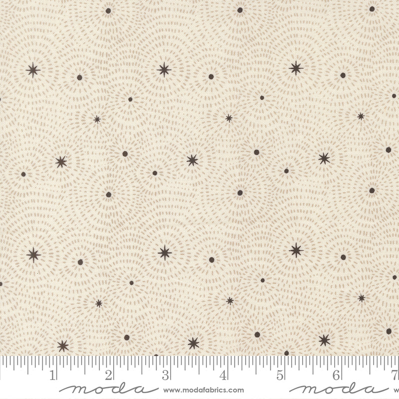 Gingiber Night Owl - Star Spirals in Cloud (48428 11)