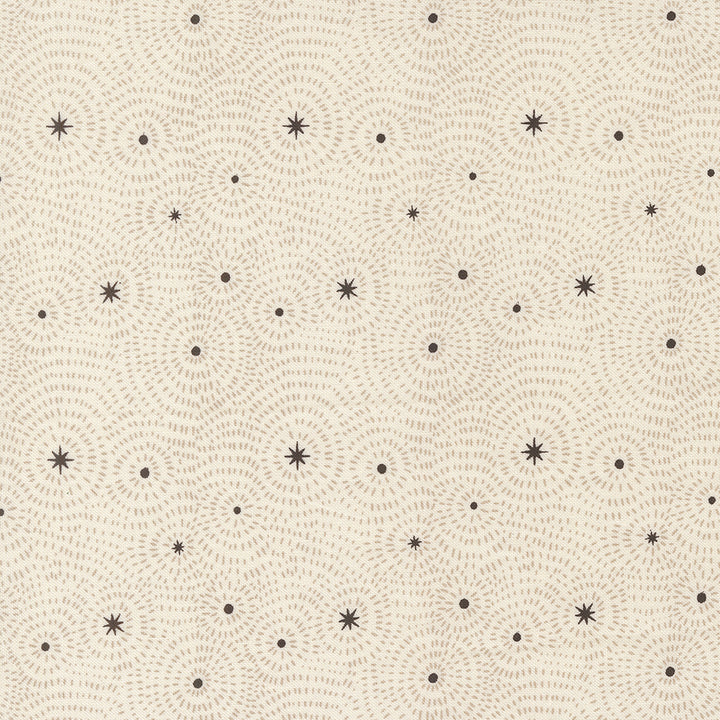 Gingiber Night Owl - Star Spirals in Cloud (48428 11)