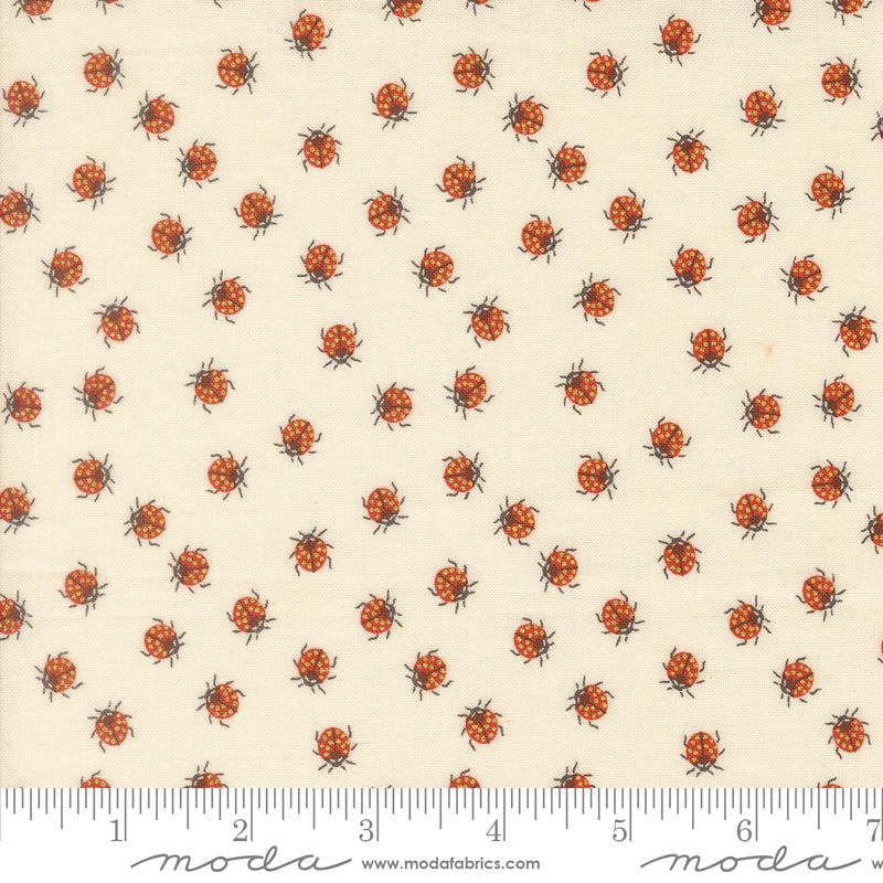 Gingiber Ladybug Whimsy - Ladybugs on Eggshell (4844611)