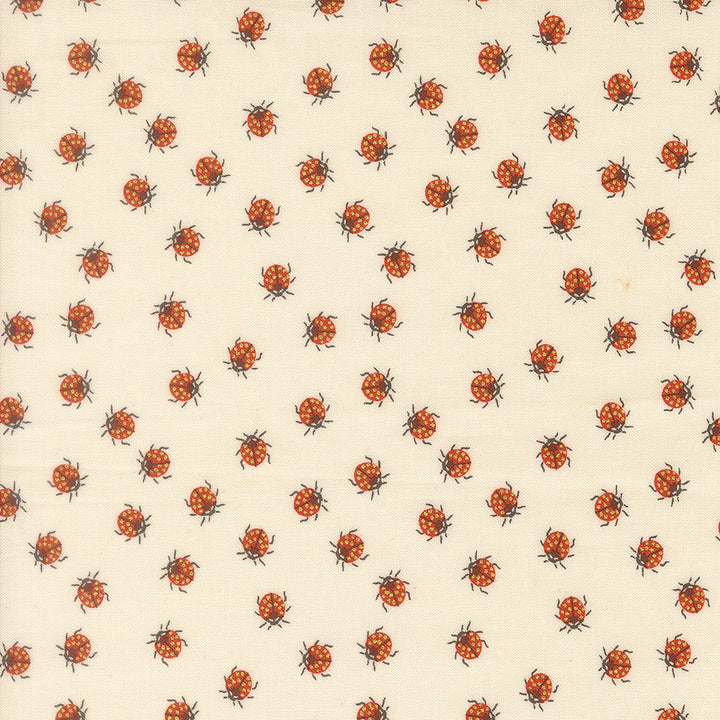 Gingiber Ladybug Whimsy - Ladybugs on Eggshell (4844611)