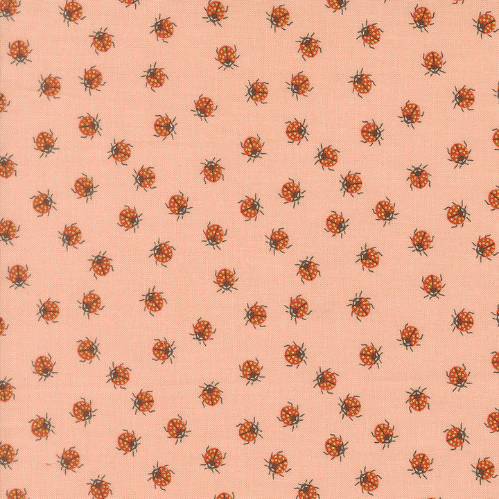 Gingiber Ladybug Whimsy - Ladybugs on Pretty Pink (4844615)