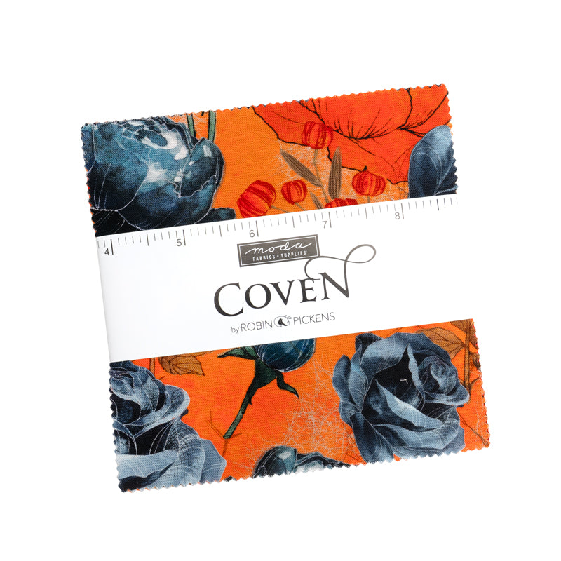 5" Cotton Fabric Charm Pack - Robin Pickens Coven
