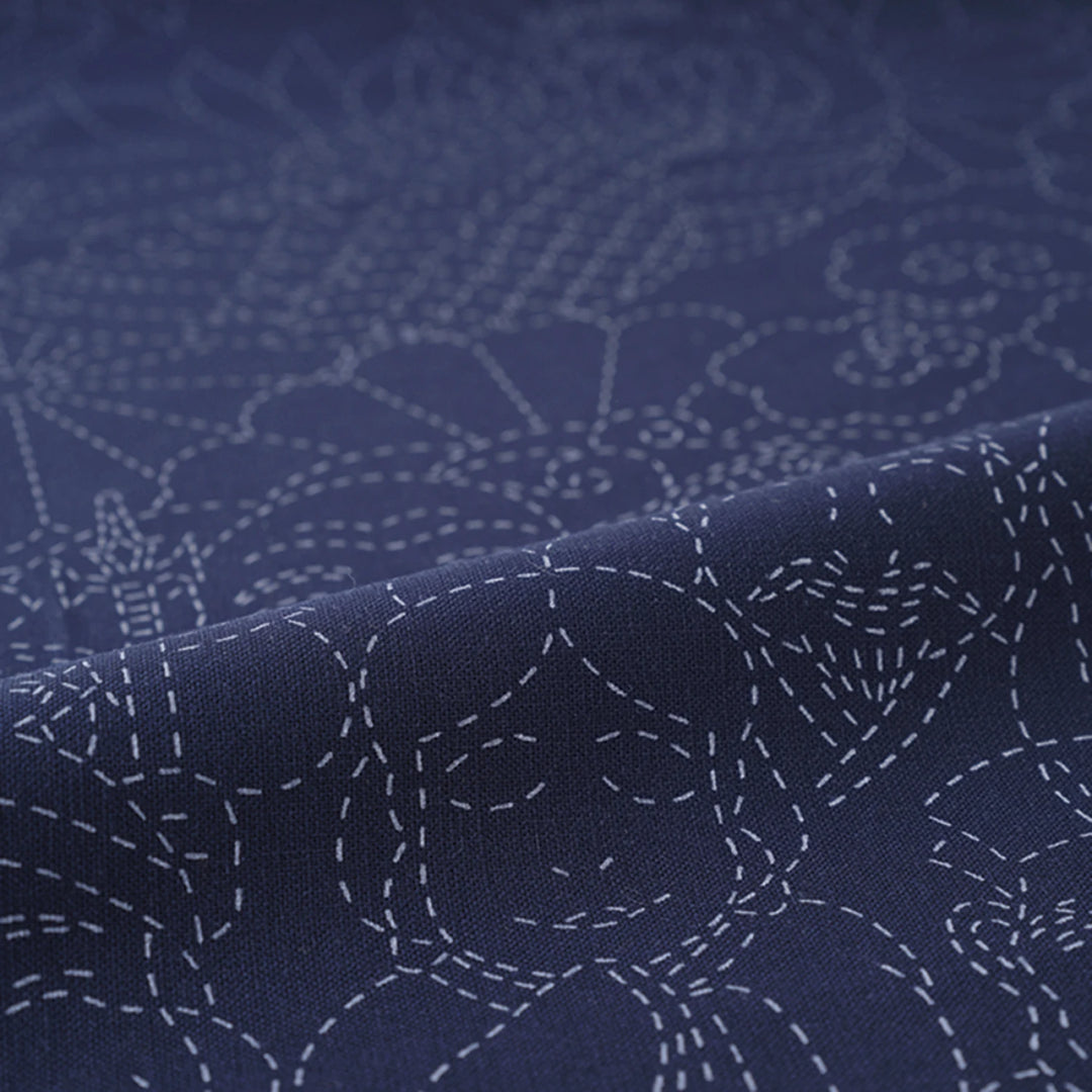 Large Sashiko Panel - Celebratory Samplers