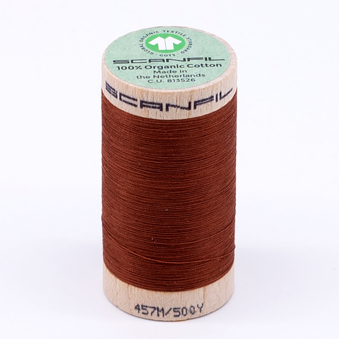 Organic Cotton Sewing Thread (30wt or 50wt) - Baked Clay 4828 – Snuggly ...