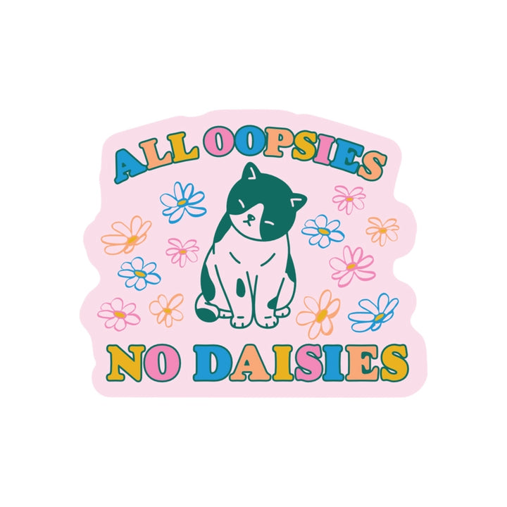 All Oopsies Cat Vinyl Sticker