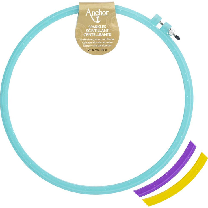 Sparkle Plastic Embroidery Hoops