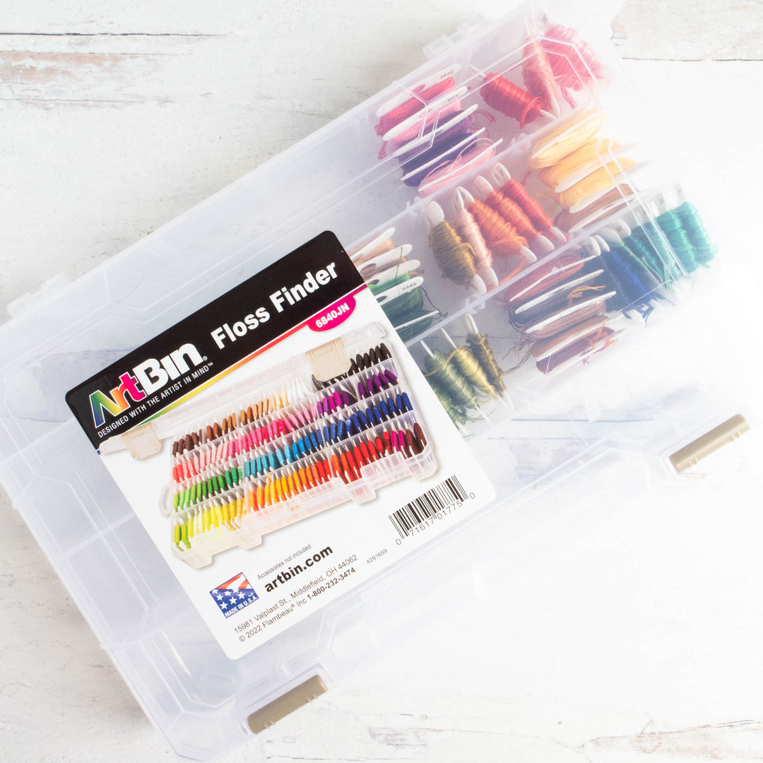 best tackle box for embroidery floss Floss Finder Embroidery Thread Storage Box