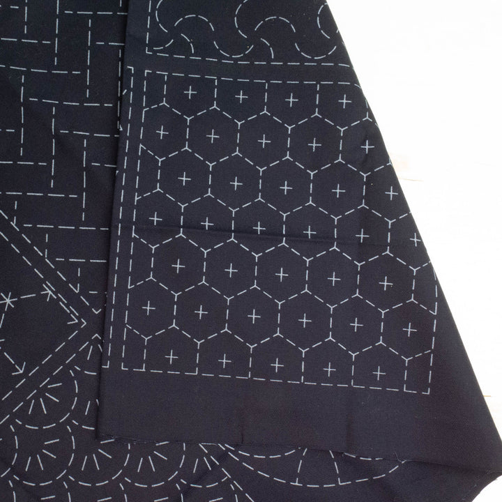 Large Sashiko Panel - Multi-Design Panel