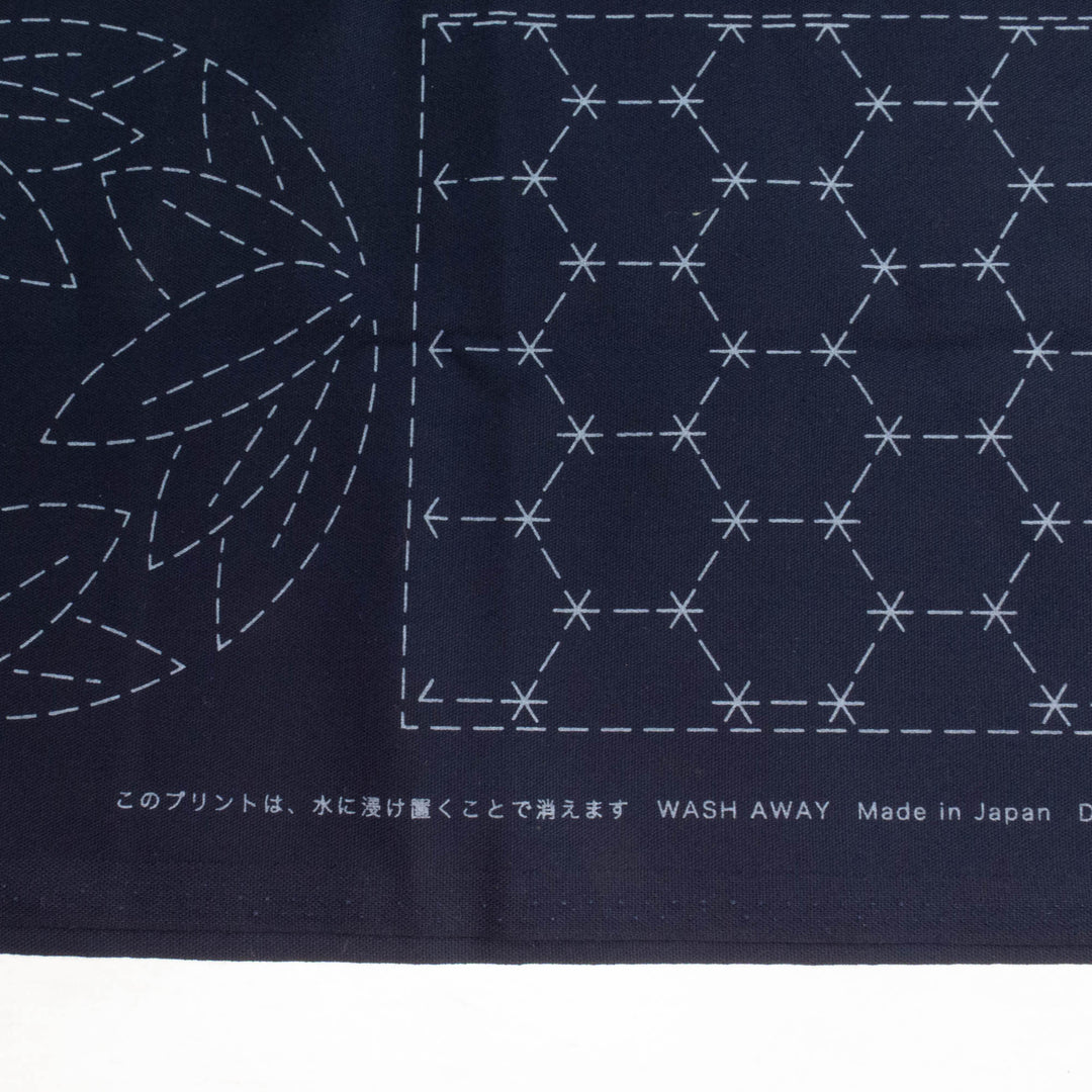 Large Sashiko Panel - Multi-Design Panel