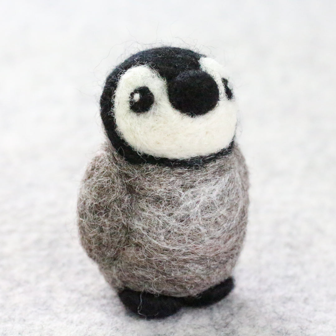 Baby Penguin Mini Needle Felting Craft Kit