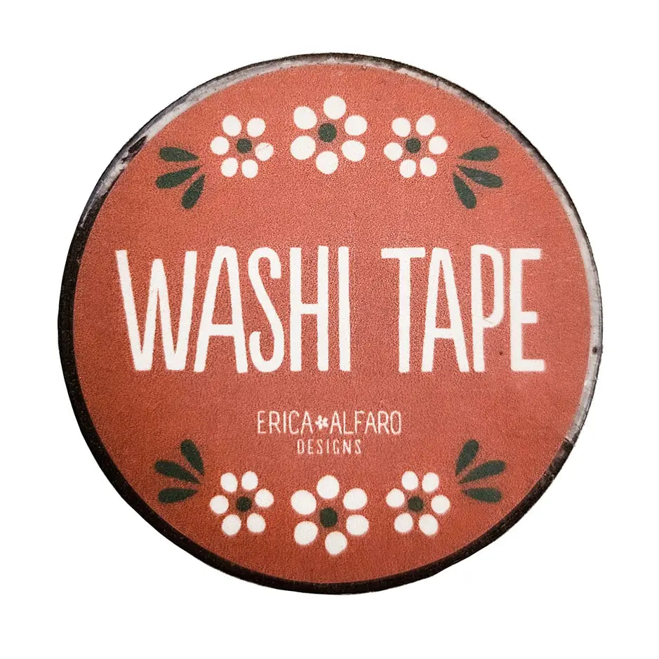 Barro Floral Mexican Washi Tape
