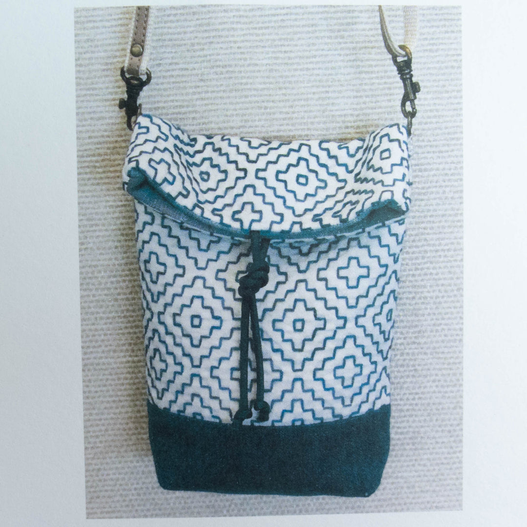 Sashiko Lucy Locket Pocket Sewing Pattern