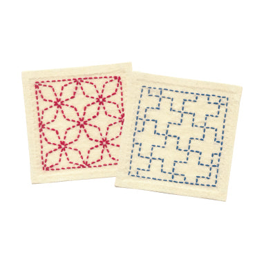 Sashiko Coaster Kit - Ivory (264)