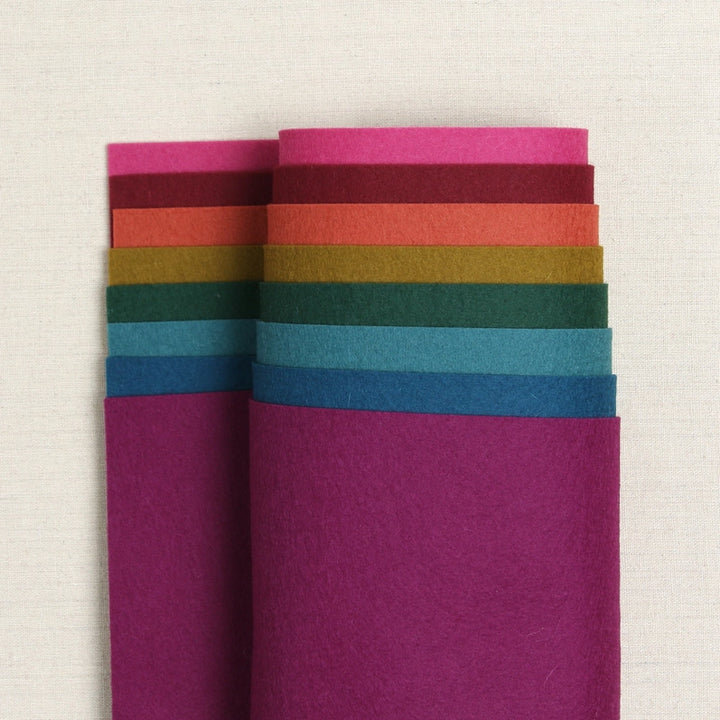 100% Wool Bellweather Felt Bundle - Baroque