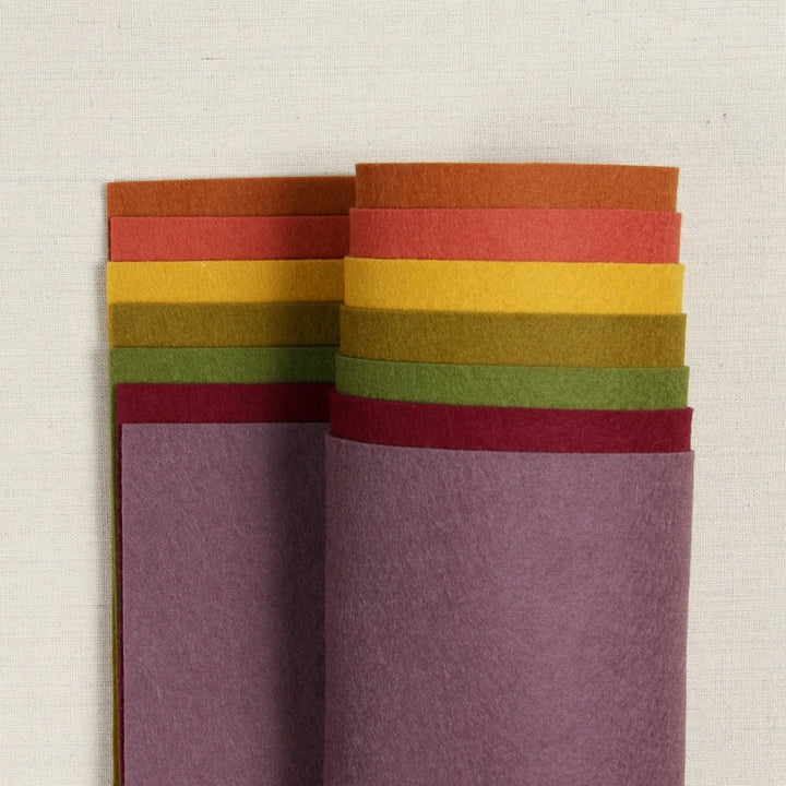 100% Wool Bellweather Felt Bundle - Goldengrove