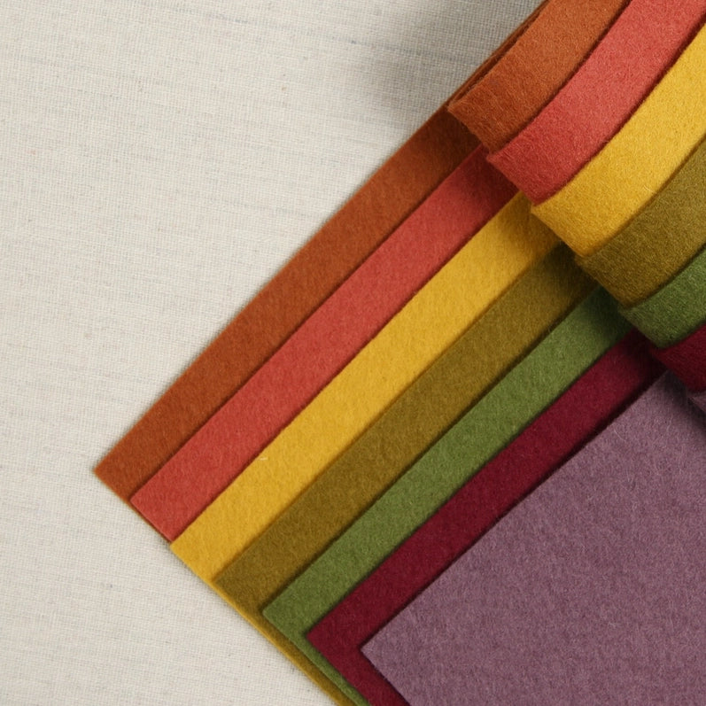 100% Wool Bellweather Felt Bundle - Goldengrove