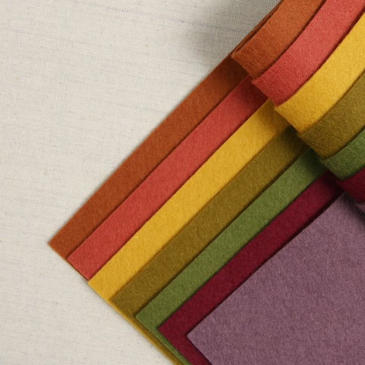 100% Wool Bellweather Felt Bundle - Goldengrove