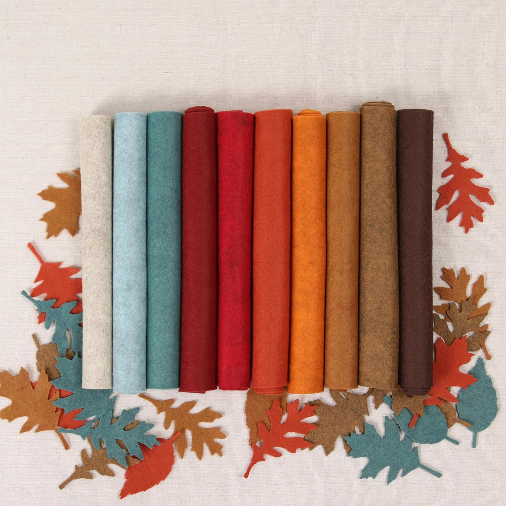 Wool Blend Felt Bundle - Harvest Moon
