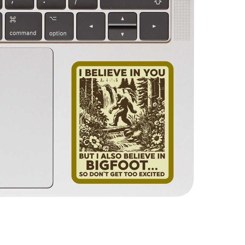 Big Foot Vinyl Sticker